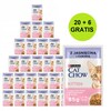 Märgtoit kassipoegadele Purina Cat Chow Kitten lambaliha ja suvikõrvitsaga kastmes, 26 x 85 g