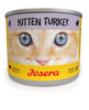 Konserv kassipoegadele Josera Kitten Turkey, 200 g