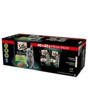 Märgtoit kassipoegadele Sheba Kitten, 40x85g