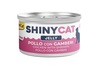 GimCat ShinyCat kanaga krevettidega želees, 70 g, 24 tk