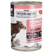 Wiejska Zagroda monoproteiinne veiselihakonserv kassidele, 400g
