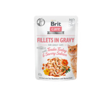 Märgtoit kassipoegadele Brit Care Fillets in Gravy Turkey & Salmon, 85 g