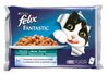 Konserv kassipoegadele Felix Fantastic kalaga ja kastmes, 4 x 85 g