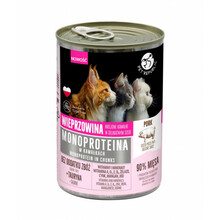 Konserv kassidele Petrepublic Monoprotein Pork in Sauce, 400 g
