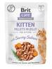 Märgtoit kassipoegadele Brit Care Kitten Fillets in Jelly with Savory Salmon, 85 g