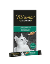 Miamor Cat Cream linnulihaga, 6x15g