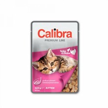 Märgtoit kassipoegadele Calibra Premium Kitten Turkey & Chicken, 100 g