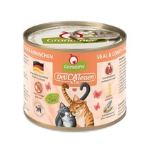 Märgtoit kassipoegadele GranataPet DeliCATessen vasikaliha ja küülikuga, 200 g