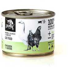 Märgtoit kassidele 3Coty Chicken and Goose, 180 g gluteenivaba