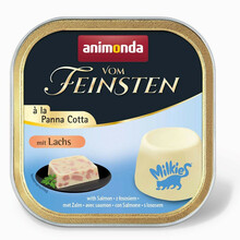 Konserv kassidele Animonda Vom Feinsten Panna Cotta lõhega, 100 g