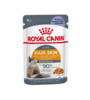 Märgtoit kassipoegadele Royal Canin Hair & Skin, želees, 85 g