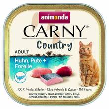 Animonda Carny Country Adult kanaliha, kalkuni ja forelliga, 100 g