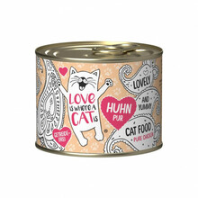 Kassi märgtoit Love Is Where A Cat Is kanaga, 200 g