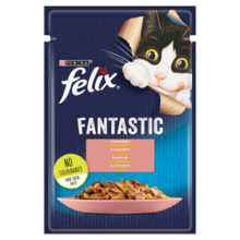 Felix märgtoit kassipoegadele lõhega želees, 85 g