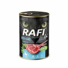 Märgtoit kassidele Dolina Noteci Rafi Cat Adult lambalihaga, 400 g