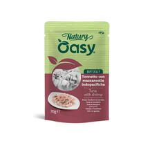 Märgtoit kassidele Oasy Natury guliašš tuunikala ja krevettidega, 70 g