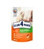 Konserv kassipoegadele Club 4 Paws Premium kanaga kastmes, 80 g