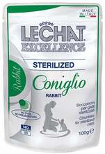 Märgtoit kassipoegadele Lechat Excellence Wet Sterilized küülikuga, 100 g