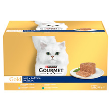 Märgtoit kassipoegadele Purina Gourmet Gold Mixed Flavors, 48 x 85 g