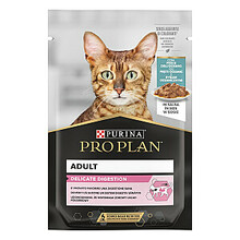 Märgtoit kassipoegadele Purina Pro Plan Delicate Turkey Fish, 10 x 85 g