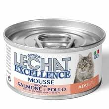 Lechat Excellence märgtoit kassipoegadele lõhe ja kanaga, 85 g