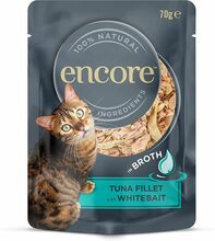Märgtoit kassipoegadele Encore Pacific Tuna Fillet With Whitebait, 70 g