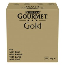 Kassi märgtoit Purina Gourmet Gold Mus Mix, 96 x 85 g