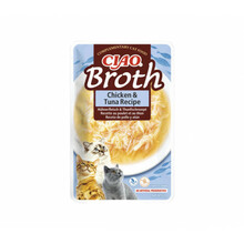 Ciao Cat Broth Chicken Tuna Recipe konserv kassidele, 40 g