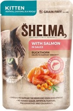 Shelma kassipoegade märgtoit lõhega kastmes, 85 g