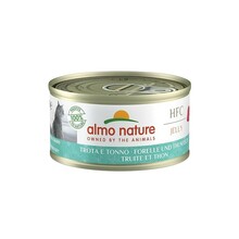 Almo Nature HFC Jelly forell ja tuunikala, 70 g