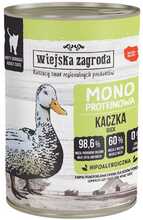 Märgtoit kassidele Wiejska Zagroda Monoprotein pardiga, 400 g