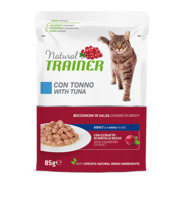 Konserv kassidele Natural Trainer Adult tuunikalaga, 12x85g