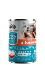 Konserv kassipoegadele Frendi lõhega, 400 g