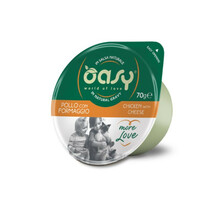 Oasy More Love Cup märgtoit kassipoegadele kanaliha ja juustuga, 70 g