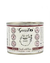 Märgtoit kassidele GUSSTO Cat Fresh Wild Boar metssigaliha, 200 g