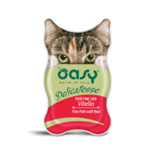 Oasy Delicatesse vasikapasteet kassidele, 85 g