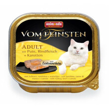 Märgtoit kassidele Animonda Vom Feinsten kalkuni, veiseliha ja porgandiga, 100 g