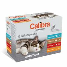Märgtoit kassidele Calibra Premium Line Adult, 12 x 100 g
