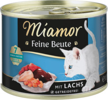 Märgtoit kassidele Miamor Feine Beute Salmon lõhega, 185 g