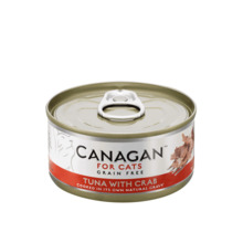 Konserv kassidele Canagan tuunikala ja krabiga, 75 g