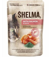 Märgtoit kassipoegadele Shelma lõhe kastmes, 85 g