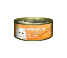 Konserv kassidele Aatas Cat Tantalizing Tuna & Beef, 80 g