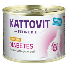 Konserv Kattovit Diabetes kanaga, 185 g