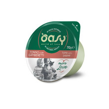 Oasy More Love Cup märgtoit kassidele tuunikala ja krevettidega, 70 g