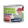Märgtoit kassipoegadele Animal Island veise- ja ulukilihaga, 185 g