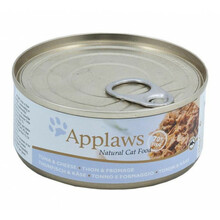 Konserv kassidele Applaws Cat Tuna Fillet with Cheese, 156 g