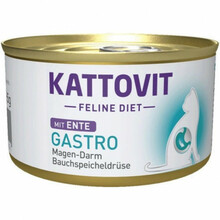 Märgtoit kassidele Kattovit Gastro, pardiga, 85 g