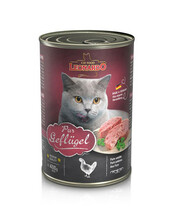 Leonardo Quality Selection konserv kassidele linnulihaga, 400 g, 6 tk