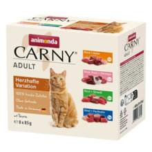 Märgtoit kassidele Animonda Carny Adult Mix, 8 x 85 g