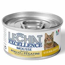 Märgtoit kassipoegadele Lechat Excellence Mousse kanaliha ja maksaga, 85 g